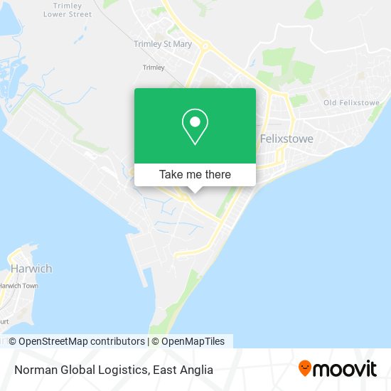 Norman Global Logistics map
