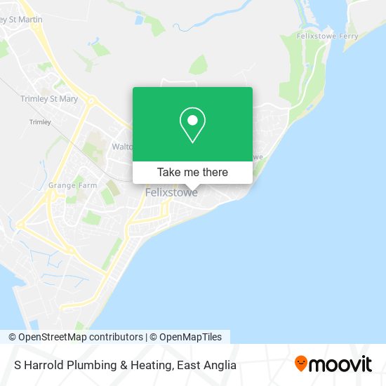 S Harrold Plumbing & Heating map