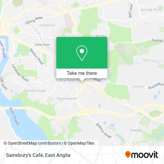 Sainsbury's Café map