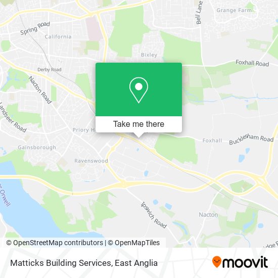 Matticks Building Services map