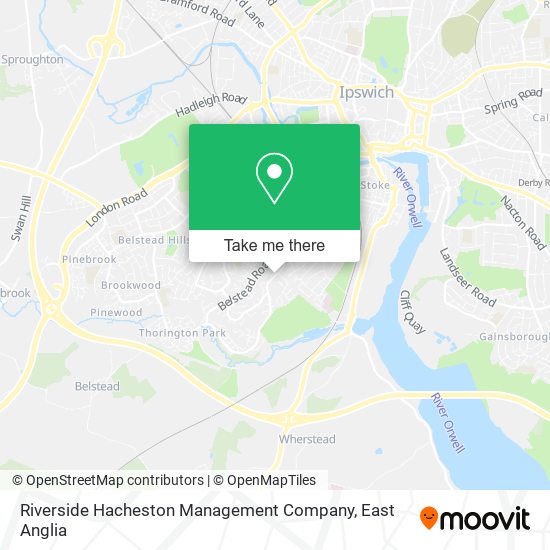 Riverside Hacheston Management Company map