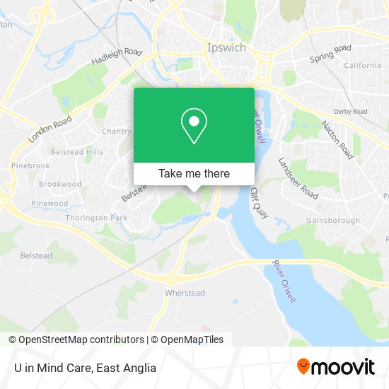 U in Mind Care map