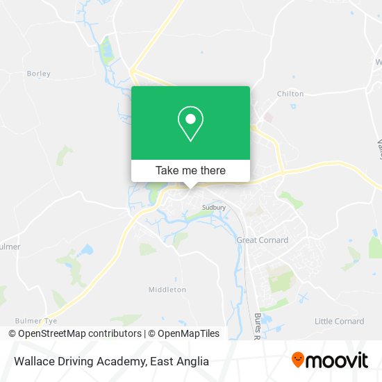 Wallace Driving Academy map