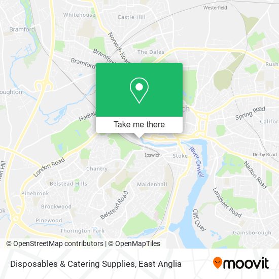 Disposables & Catering Supplies map