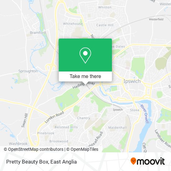 Pretty Beauty Box map