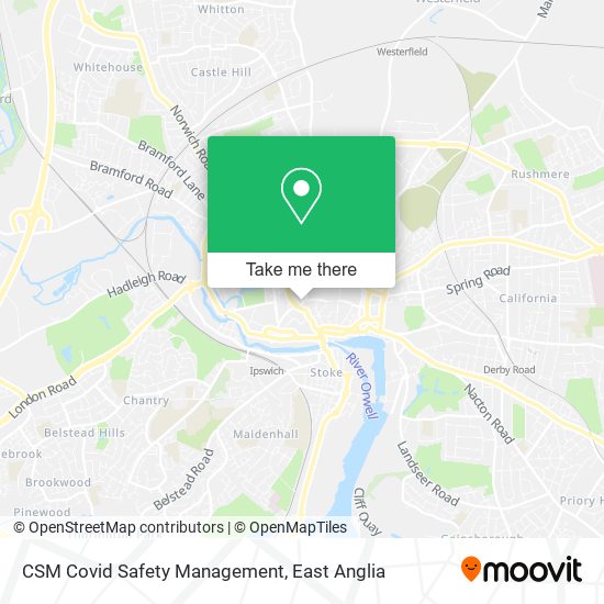 CSM Covid Safety Management map