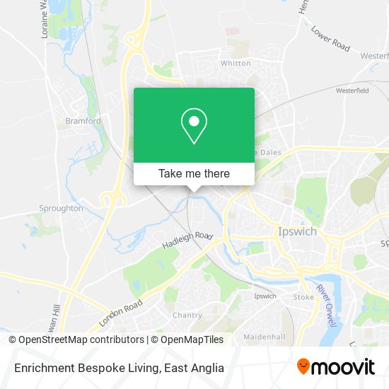 Enrichment Bespoke Living map