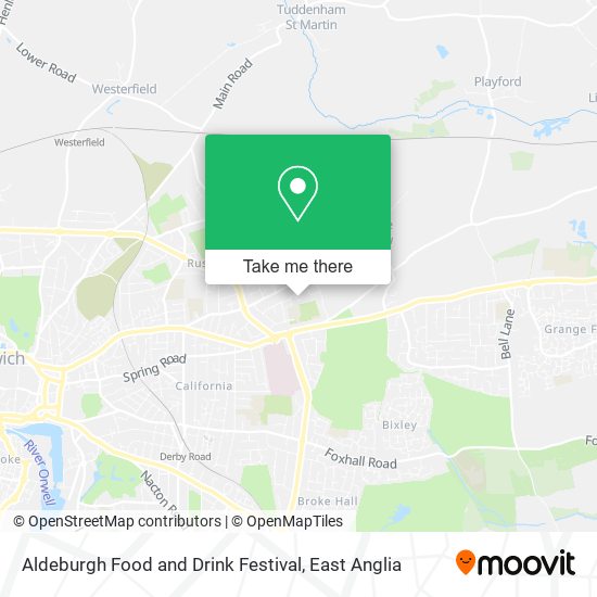 Aldeburgh Food and Drink Festival map