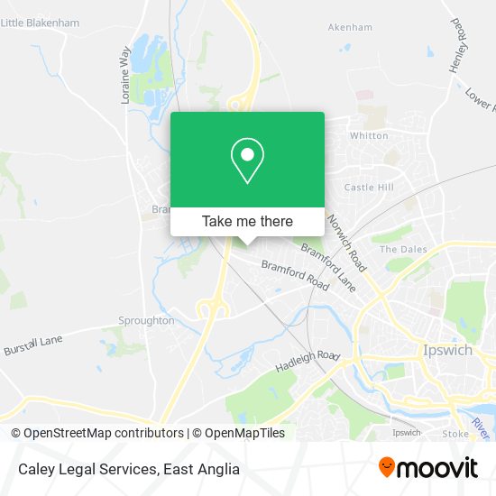 Caley Legal Services map