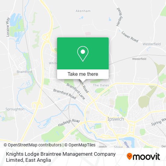 Knights Lodge Braintree Management Company Limited map