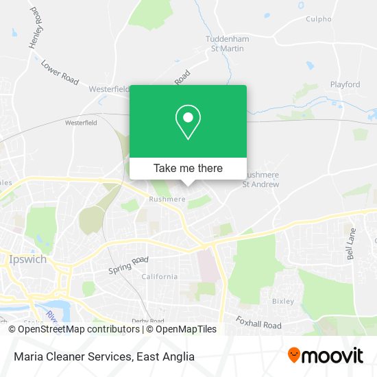 Maria Cleaner Services map