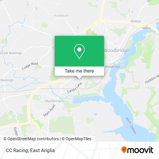 CC Racing map