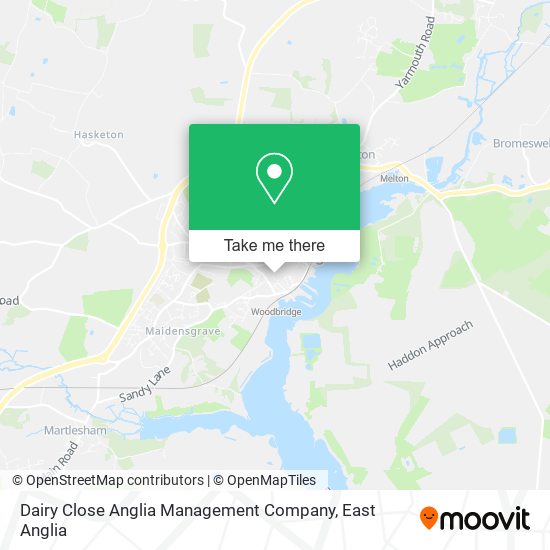 Dairy Close Anglia Management Company map