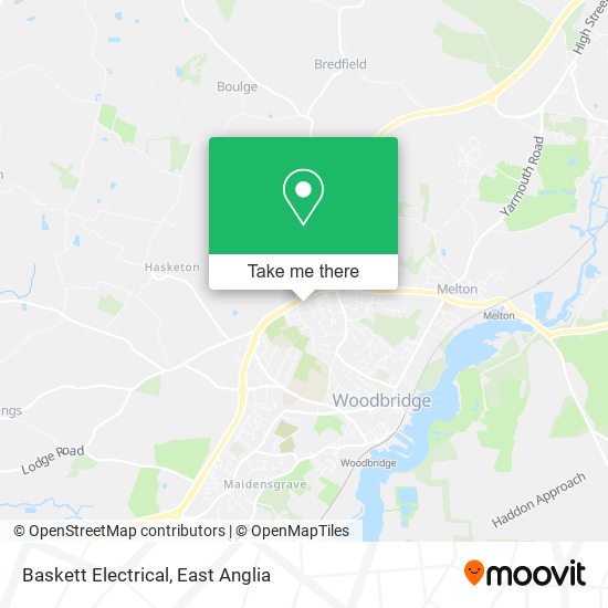 Baskett Electrical map
