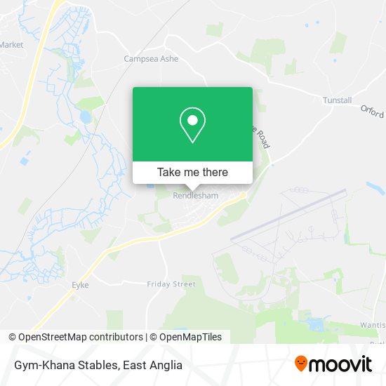 Gym-Khana Stables map