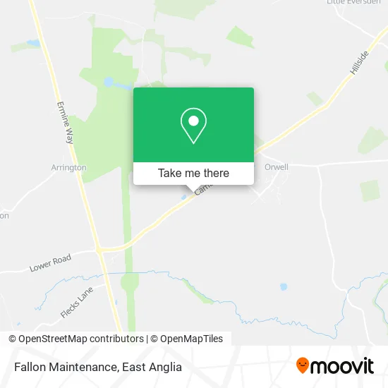 Fallon Maintenance map