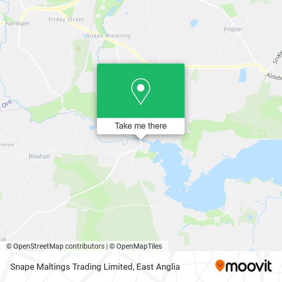 Snape Maltings Trading Limited map