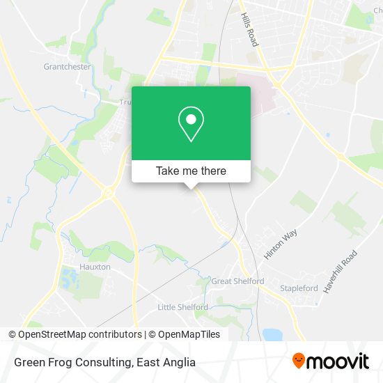 Green Frog Consulting map