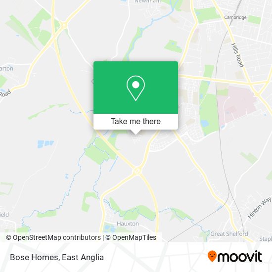 Bose Homes map