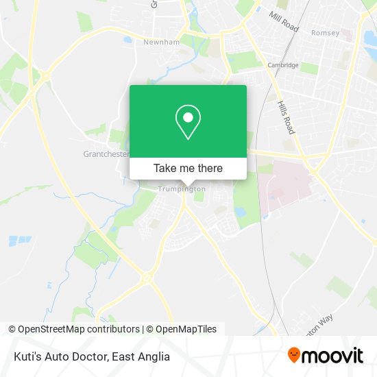 Kuti's Auto Doctor map