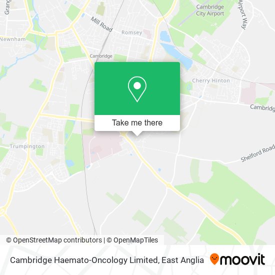 Cambridge Haemato-Oncology Limited map