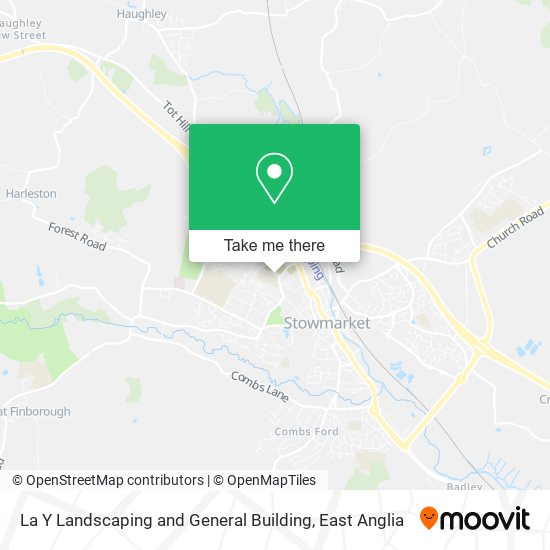 La Y Landscaping and General Building map