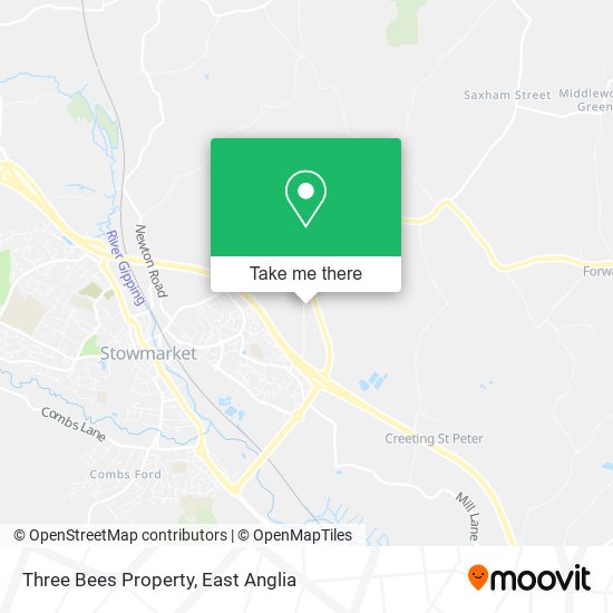 Three Bees Property map