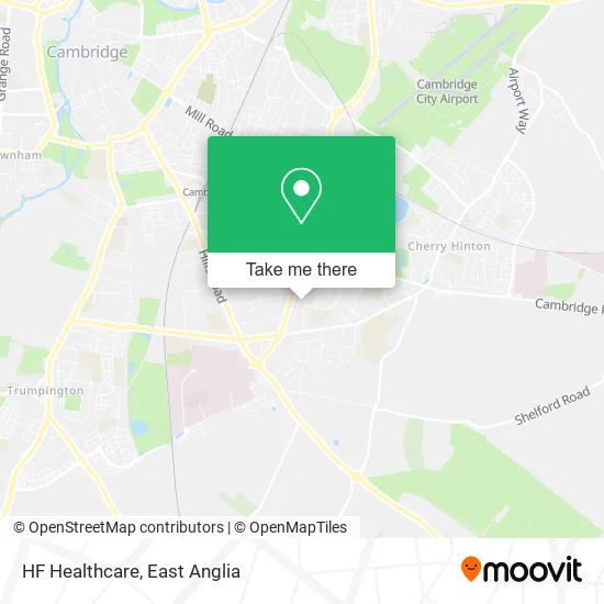 HF Healthcare map