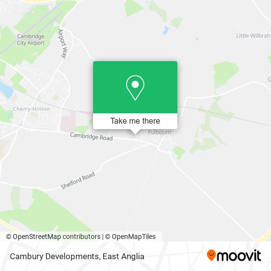 Cambury Developments map