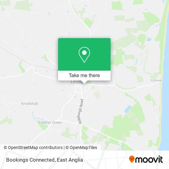 Bookings Connected map