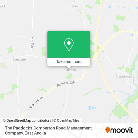 The Paddocks Comberton Road Management Company map
