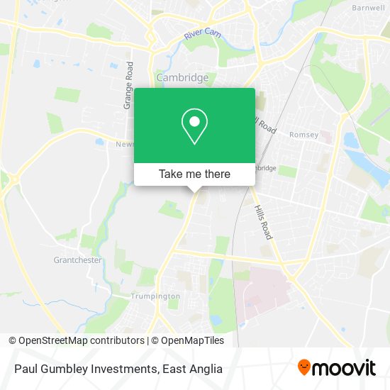 Paul Gumbley Investments map