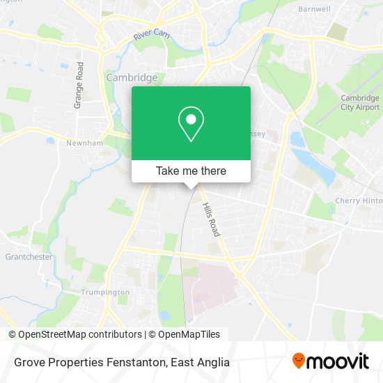 Grove Properties Fenstanton map