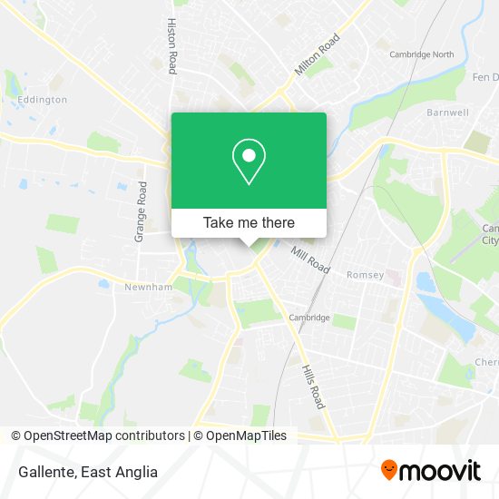 Gallente map