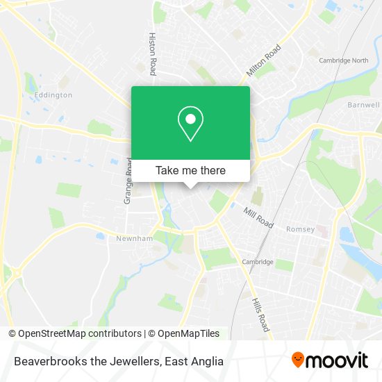 Beaverbrooks the Jewellers map