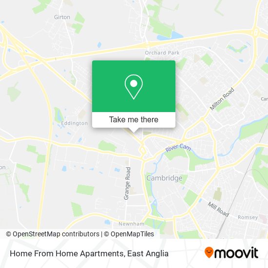 Home From Home Apartments map