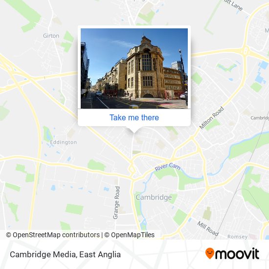 Cambridge Media map