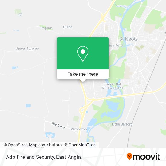 Adp Fire and Security map