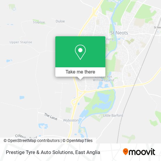 Prestige Tyre & Auto Solutions map
