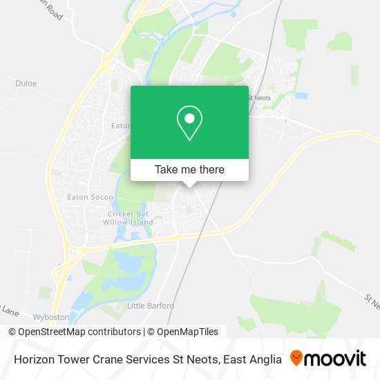 Horizon Tower Crane Services St Neots map