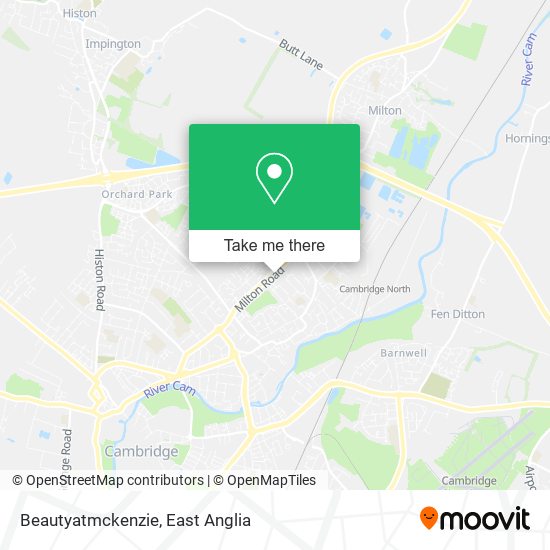 Beautyatmckenzie map