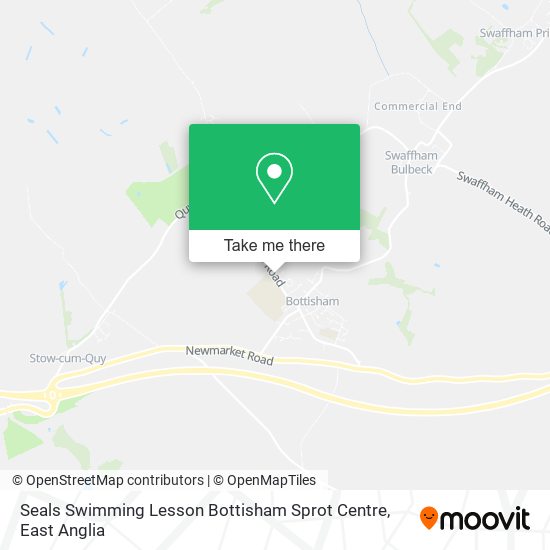 Seals Swimming Lesson Bottisham Sprot Centre map