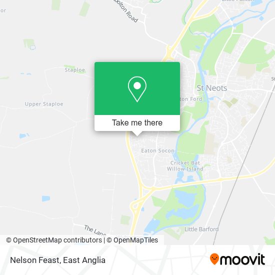 Nelson Feast map