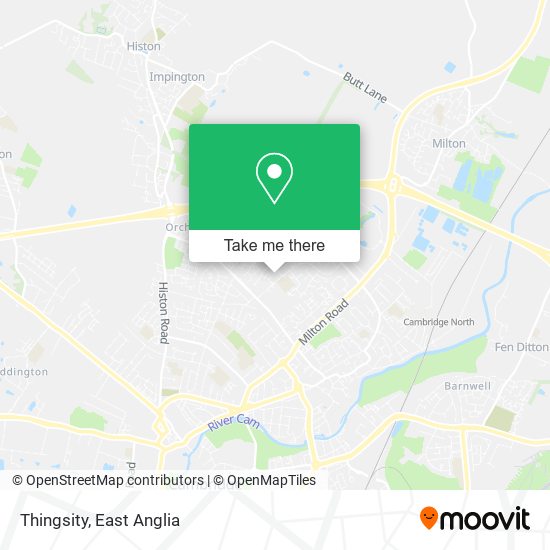 Thingsity map