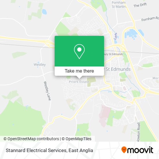 Stannard Electrical Services map