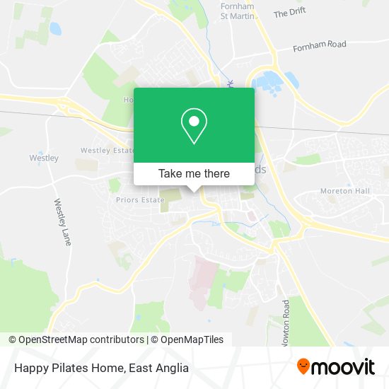 Happy Pilates Home map