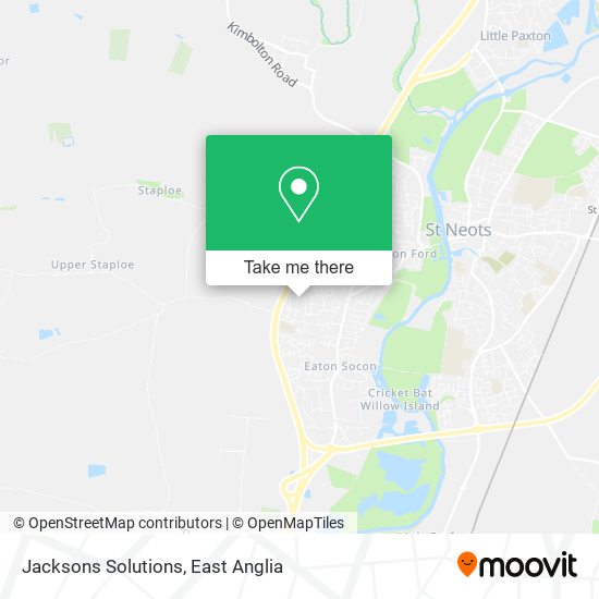 Jacksons Solutions map