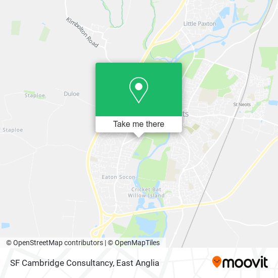 SF Cambridge Consultancy map