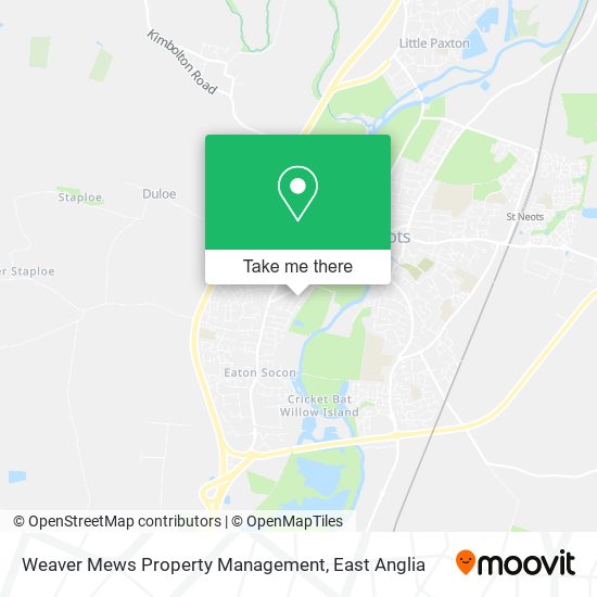 Weaver Mews Property Management map