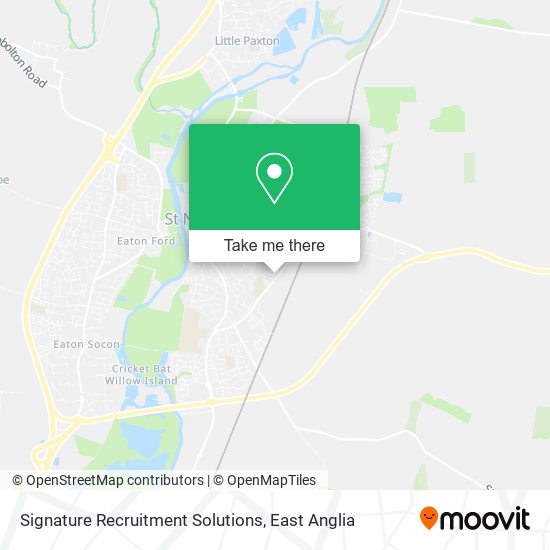 Signature Recruitment Solutions map